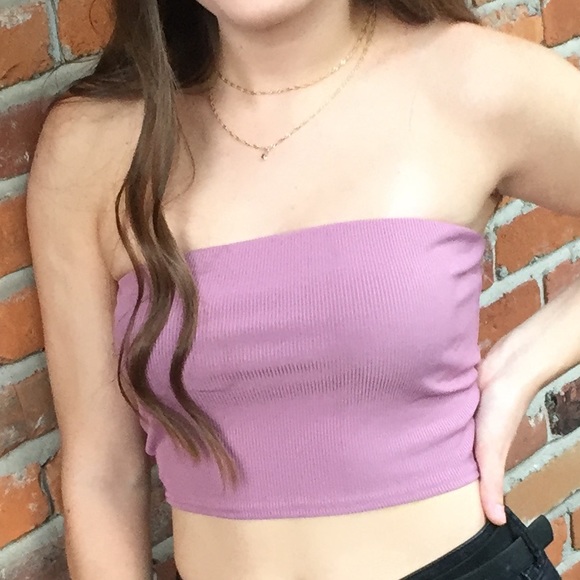 Set of 3 Bandeau Crop Tops - Picture 5 of 5